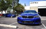 BMW M5 Marina Bay Blue by EAS 2018 года
